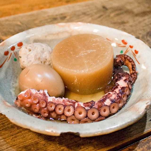 幸せを呼ぶ タコ 多幸 エビデリ 験担ぎ おでん たこ寅 居酒屋 福島駅周辺 ふくラボ