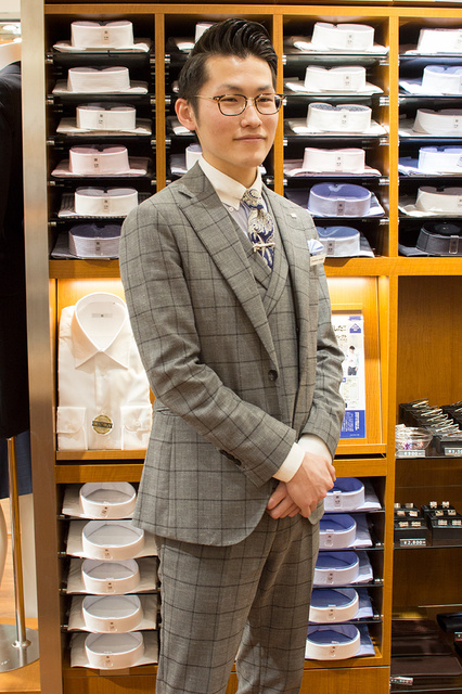 まるで英国紳士 スーツ系イケメン 福島イケメン百貨店 Suit Select Latov Iwaki アパレル 衣料品 平 内郷 北部 ふくラボ