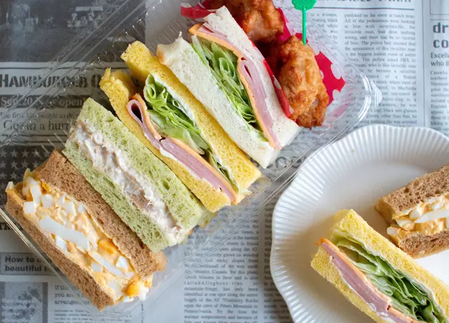 ▲「サンドイッチBOX」…490円(税別)