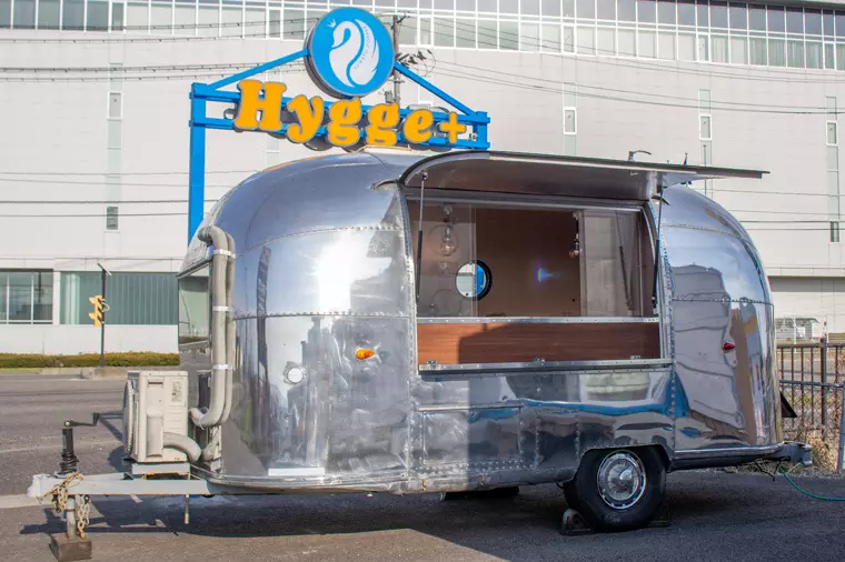 ▲「Hygge+」のキッチンカー