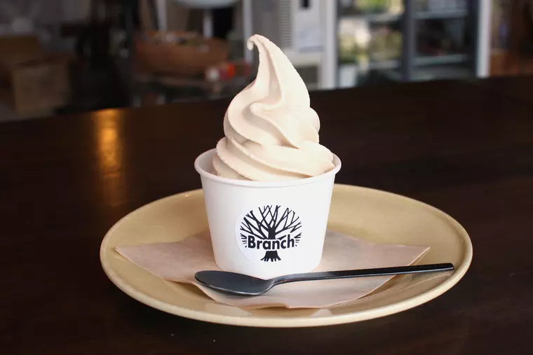 ▲「Veganソフトクリーム」…490円(税込)
