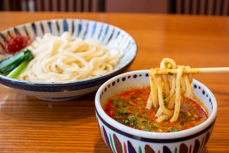 ▲「坦々つけうどん」…920円(税込)