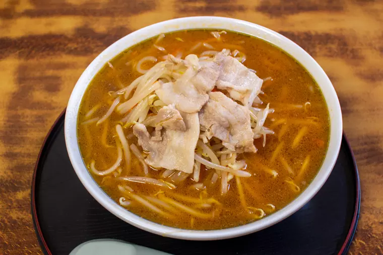 ▲「もやしラーメン」750円(税込)