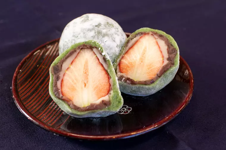 ▲「いちご大福」194円(税込)