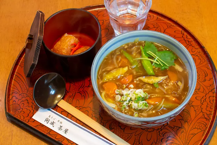 ▲「カレーうどん」850円(税込)