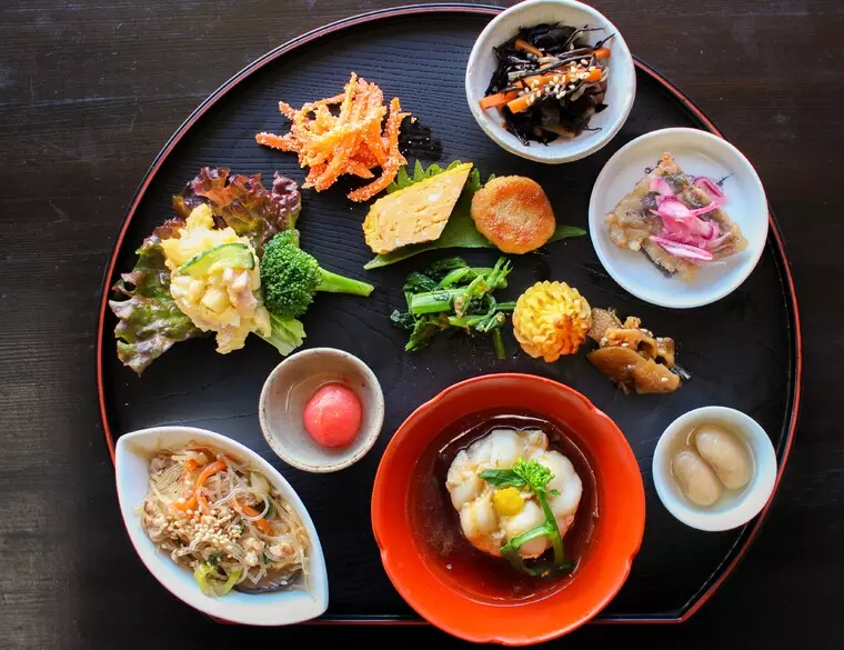 ▲「おまかせランチ」1,200円(税込)
※ご飯、味噌汁、米粉のグラタンが付きます