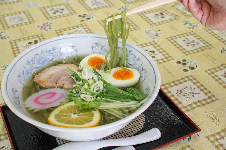 ▲「からむしラーメン」850円(税込)