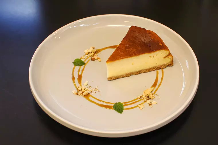 ▲「ベイクドチーズケーキ」520円(税込)