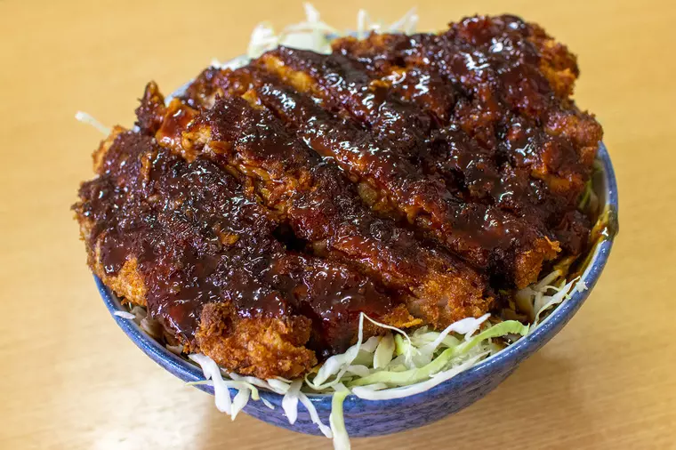 ▲「ソースカツ丼(並)」1,400円(税込)