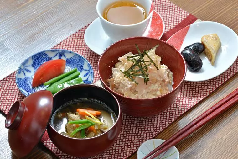 ▲「豆腐もち御前(もち2種類)」