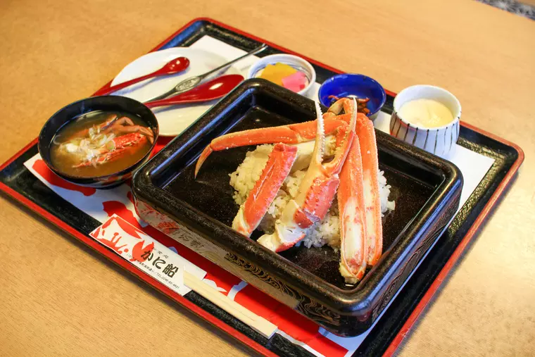 ▲「かにめし」2,500円(税込)