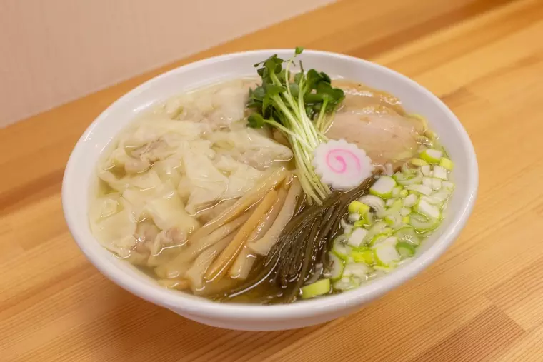 ▲「塩ワンタン麺」...1,000円(税込)