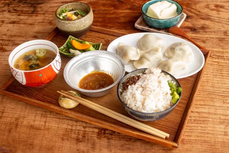 ■「水餃定食(5個)」...1,150円(税込)