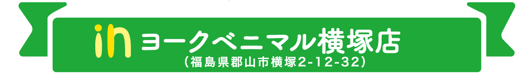 in ヨークベニマル横塚店 （福島県郡山市横塚2-12-32）