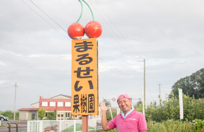 まるせい果樹園 佐藤 清一 さん