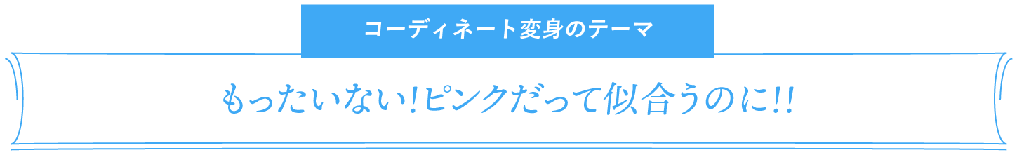 コーディネート変身のテーマ