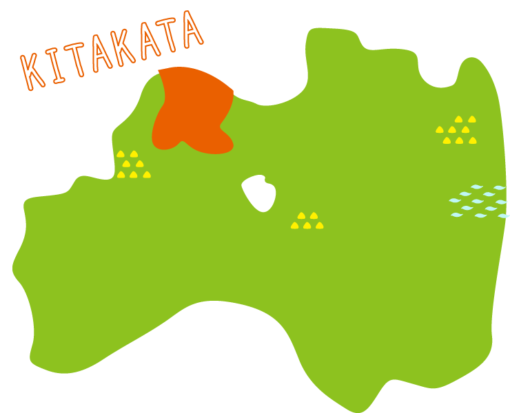 喜多方市の地形