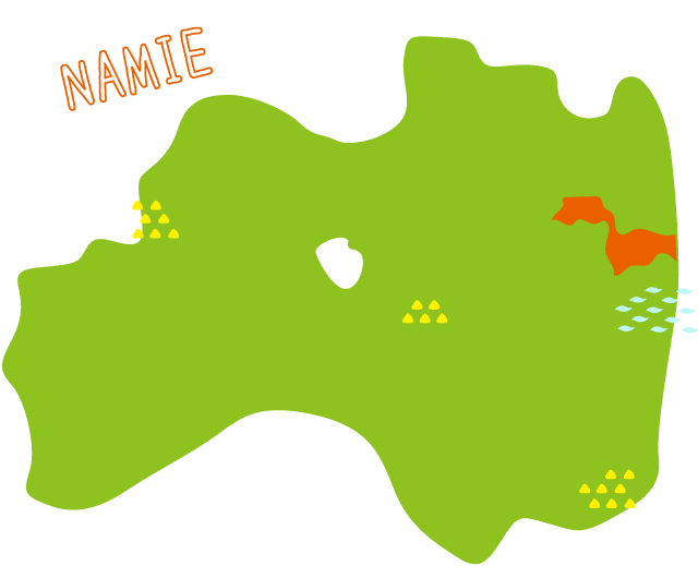浪江町の地形