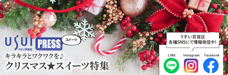 キラキラとワクワクを♪クリスマス★スイーツ特集
